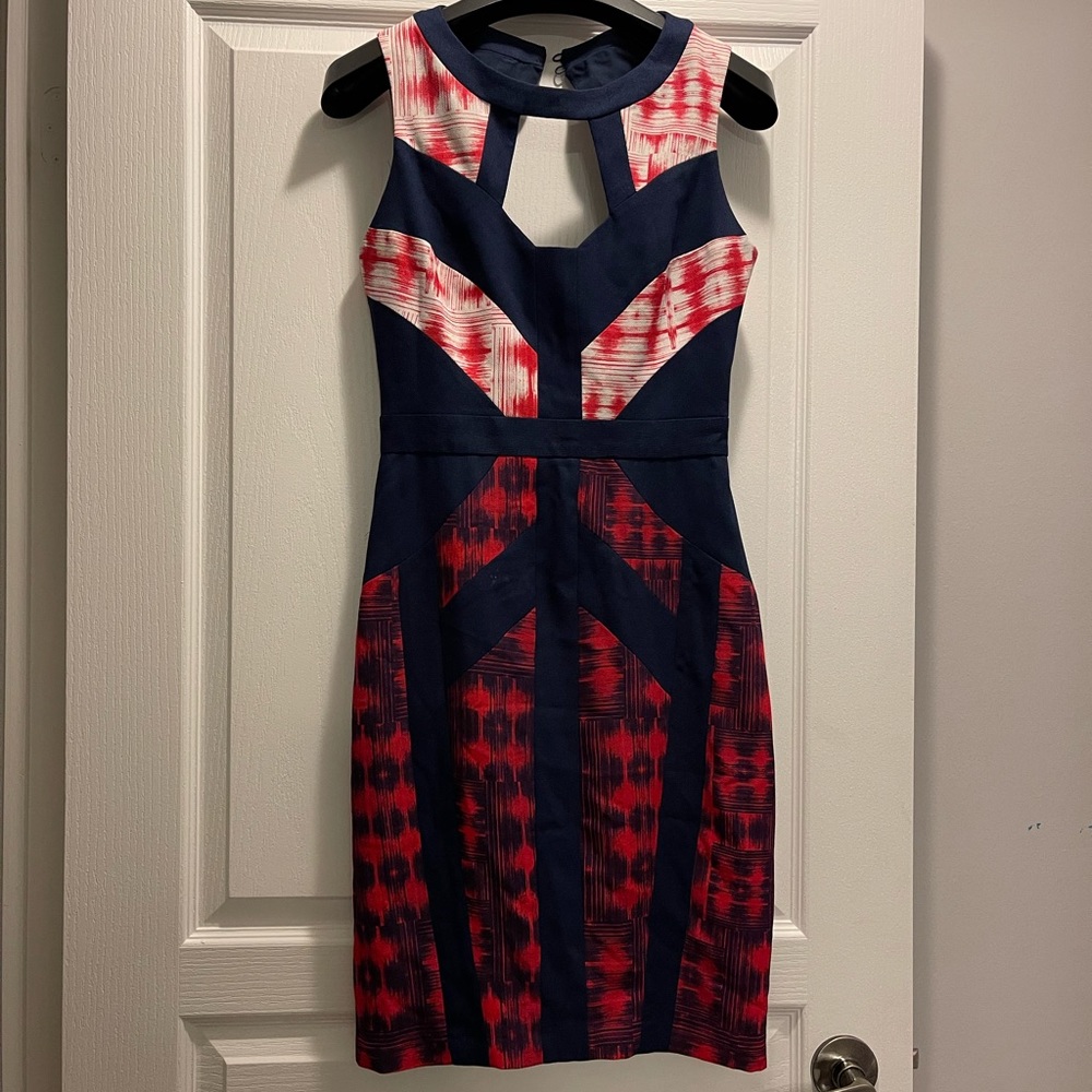 BCBG Keyhole Dress